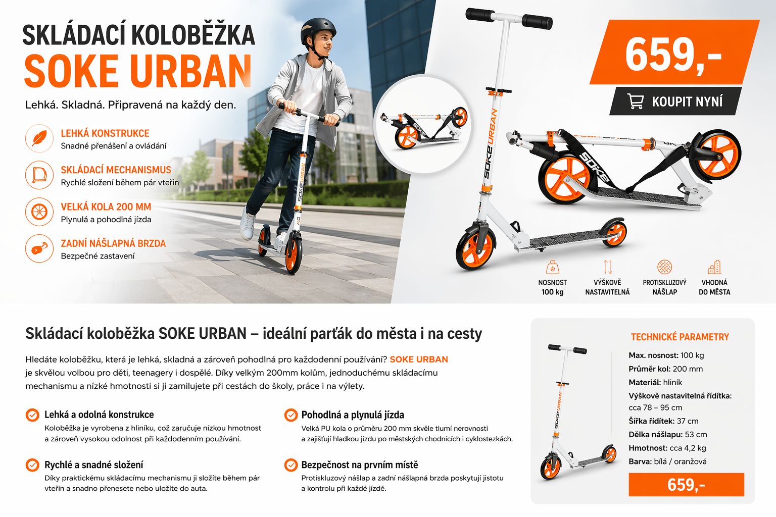 buďte aktivní 🛴