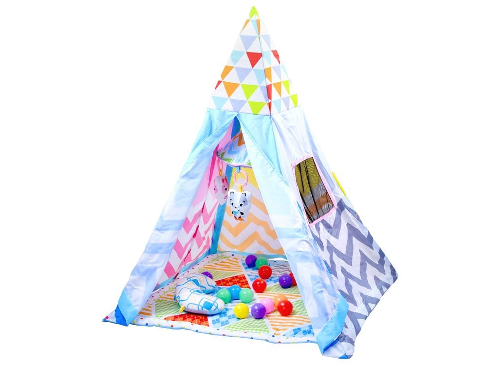 Vzdělávací dětský hrací stan / Teepee ZA3224