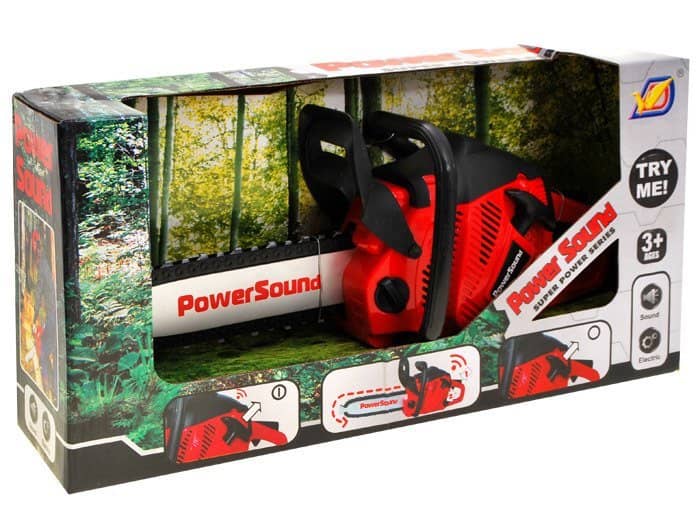 ISO pila řetězová plast 37 cm na baterie se zvukem