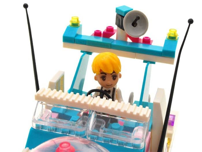 Mamido jachta loď 300 ks růžová J.ZA1694