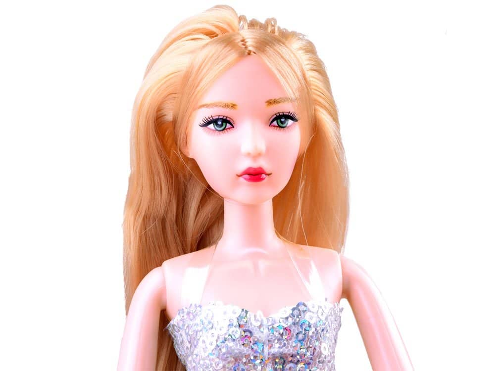 Panenka Emily s doplňky a kabelka růžovo-zlatá