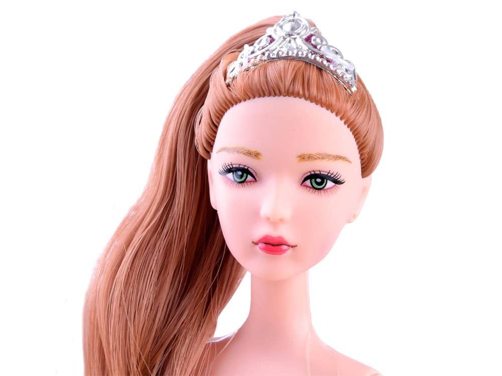 Panenka Emily s doplňky a kabelka s flitry