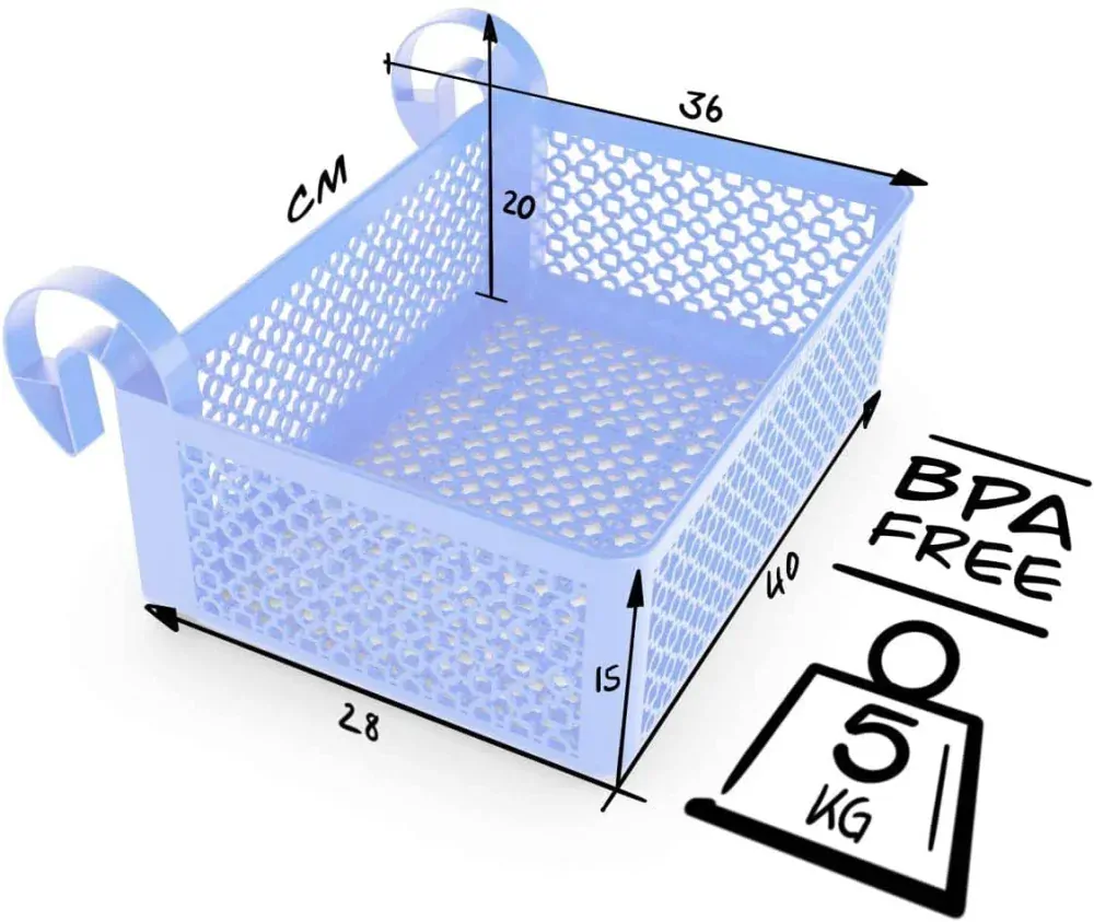 Košík na bazén CARRY BOX NEOSPORT žlutý