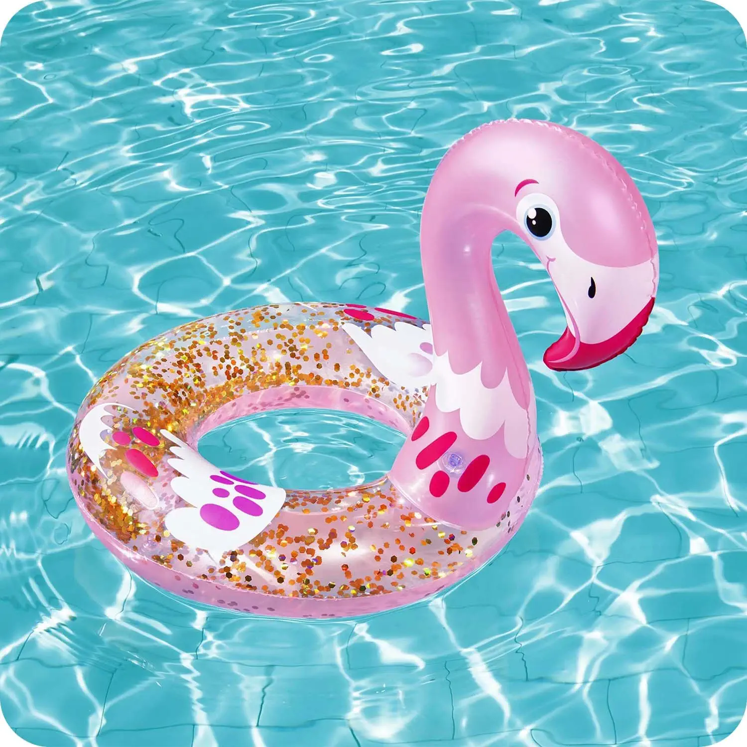 Bestway 36306 Nafukovací kruh plameňák, labuť