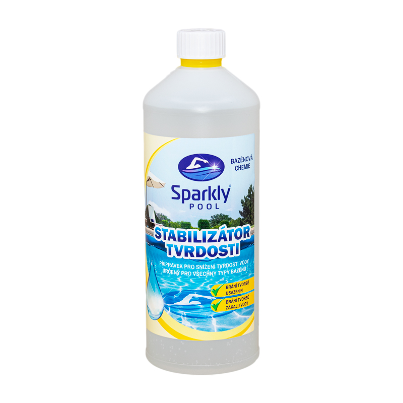 Sparkly POOL Stabilizátor tvrdosti snížení tvrdosti 1 l