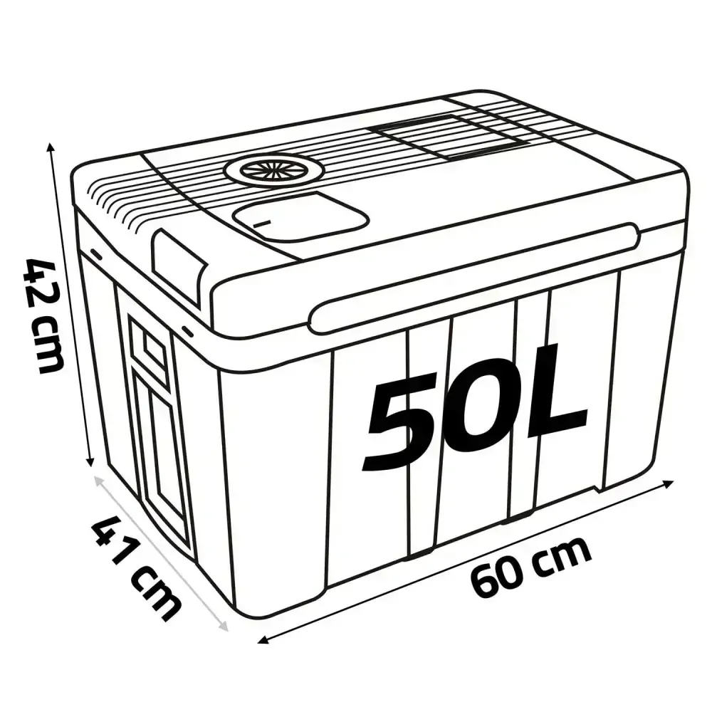 BERDSEN Turistický chladící box na 50 litrů