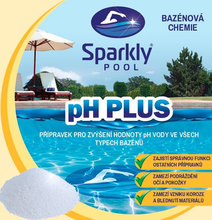 Sparkly POOL pH PLUS 1 kg
