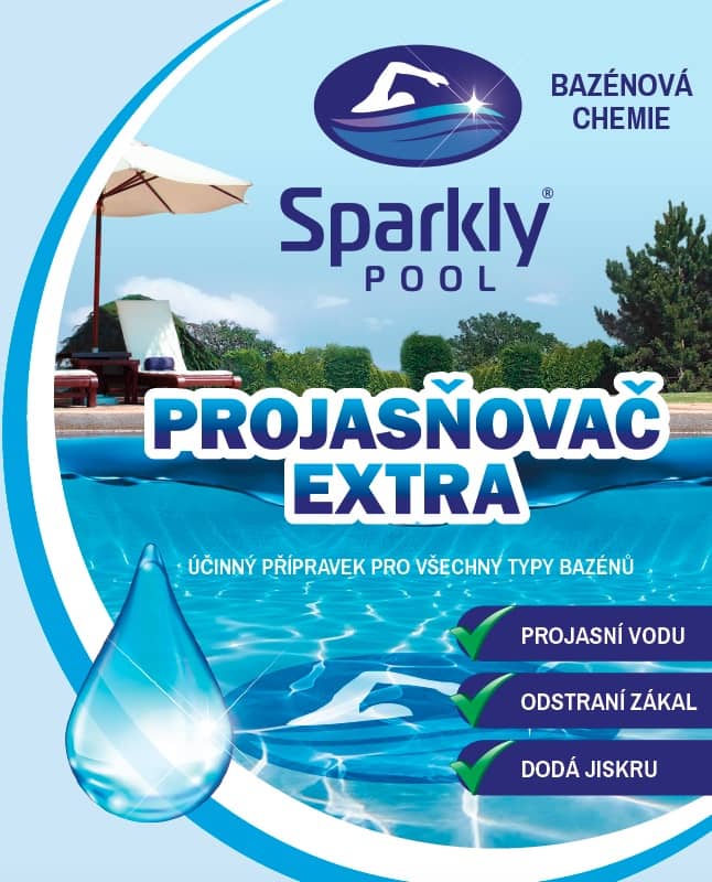 Sparkly POOL Projasňovač EXTRA 1 l 