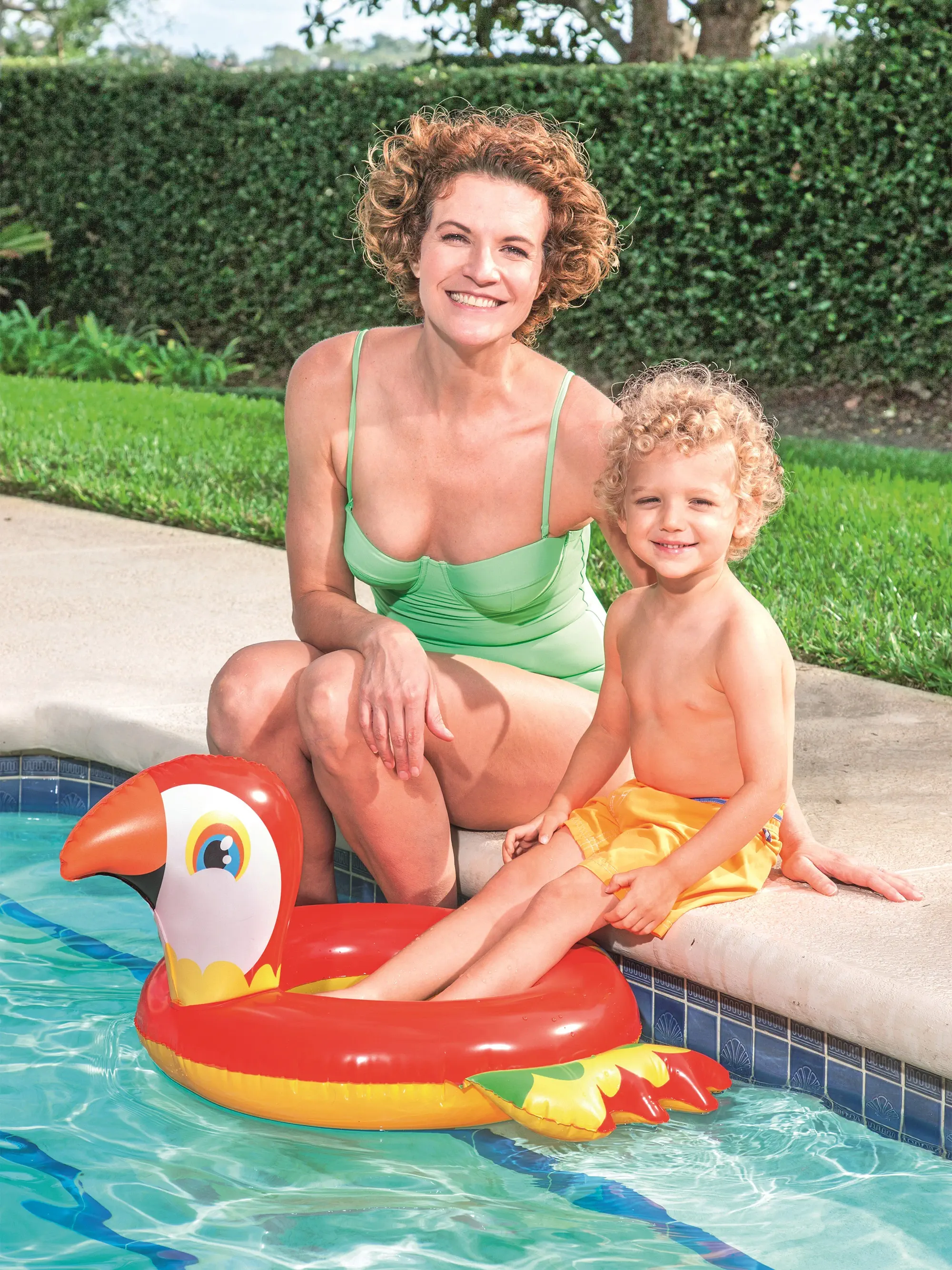 BESTWAY 36128 - Nafukovací dětský kruh jednorožec