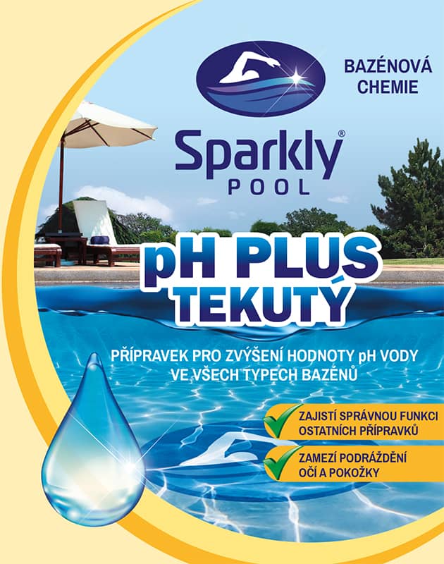 Sparkly POOL pH plus tekutý 1 l