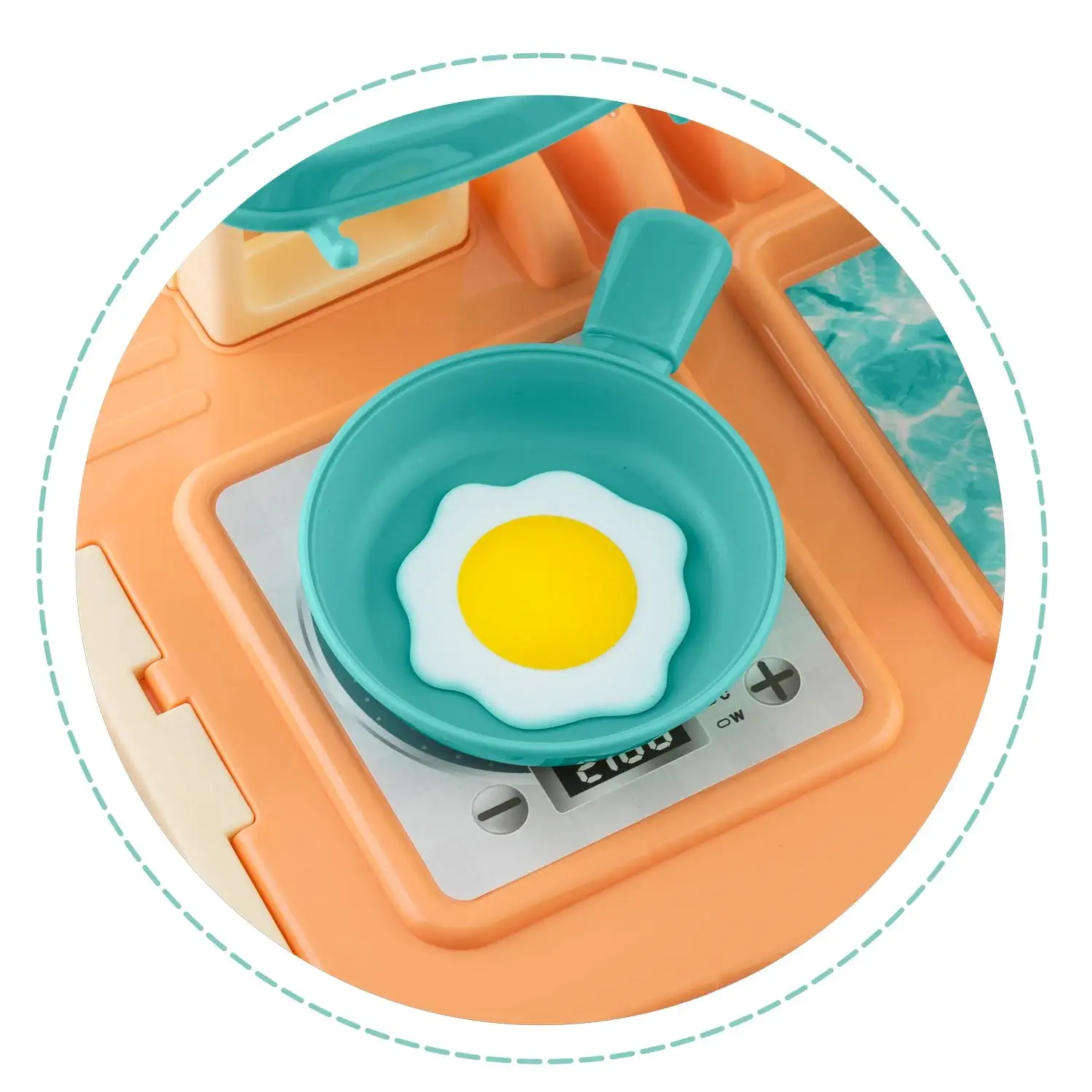 Ricokids dětská kuchyňka s kufrem 54x42 cm