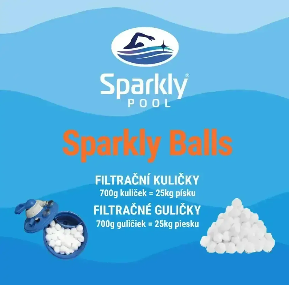 Filtrační kuličky 700g