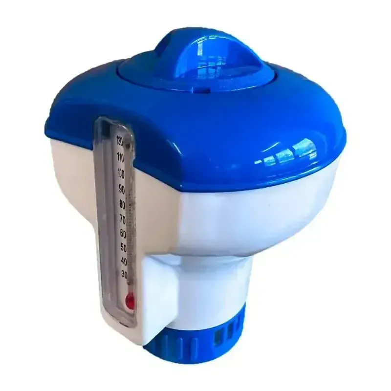 Bazénový plovák malý premium s teploměrem