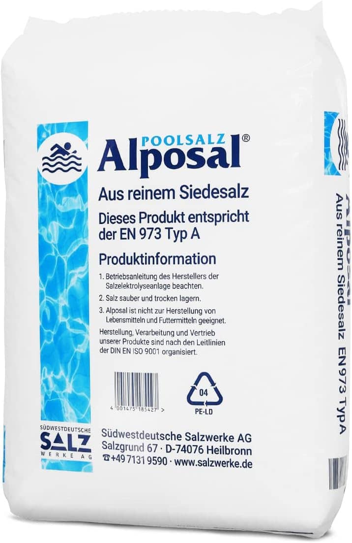 Bazénová sůl vysokoprocentní 25 kg Alposal