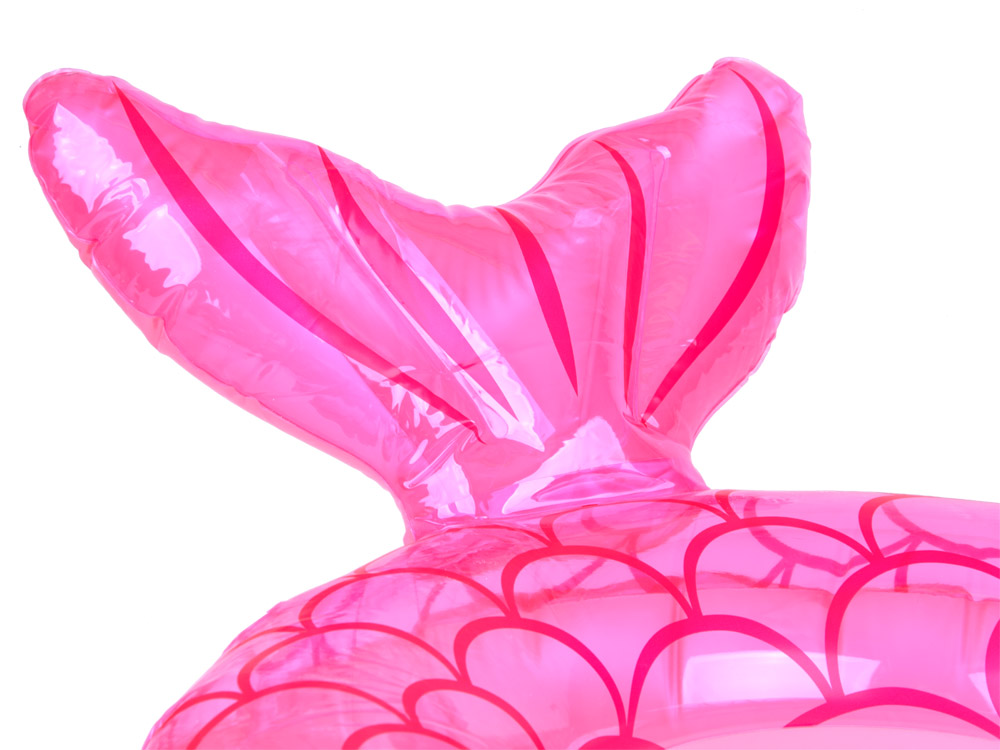 Dětský nafukovací kruh Mořská panna 60cm růžový