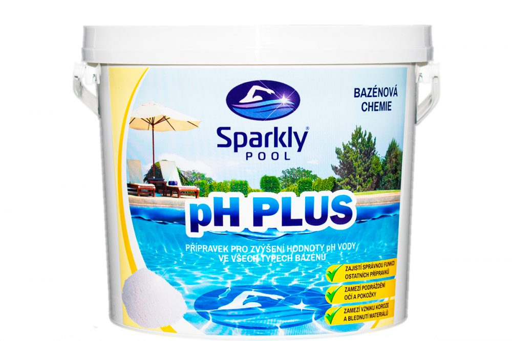 Sparkly POOL pH plus 3 kg