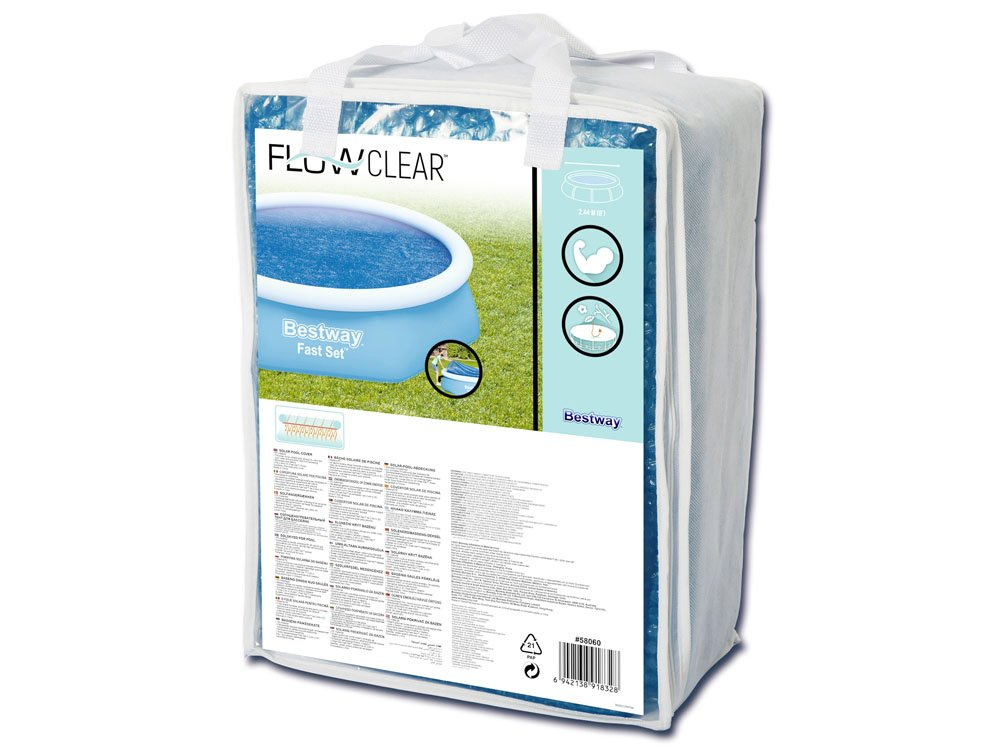 Solární plachta Bestway 2,1 m na bazén 2,44 m