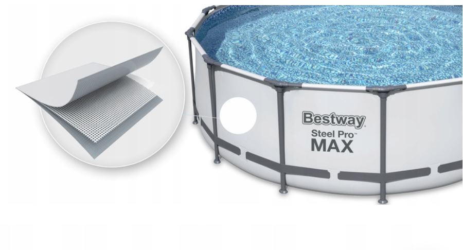 Bestway Steel Pro Max 3,66 x 1,22 m 56420 se schůdky