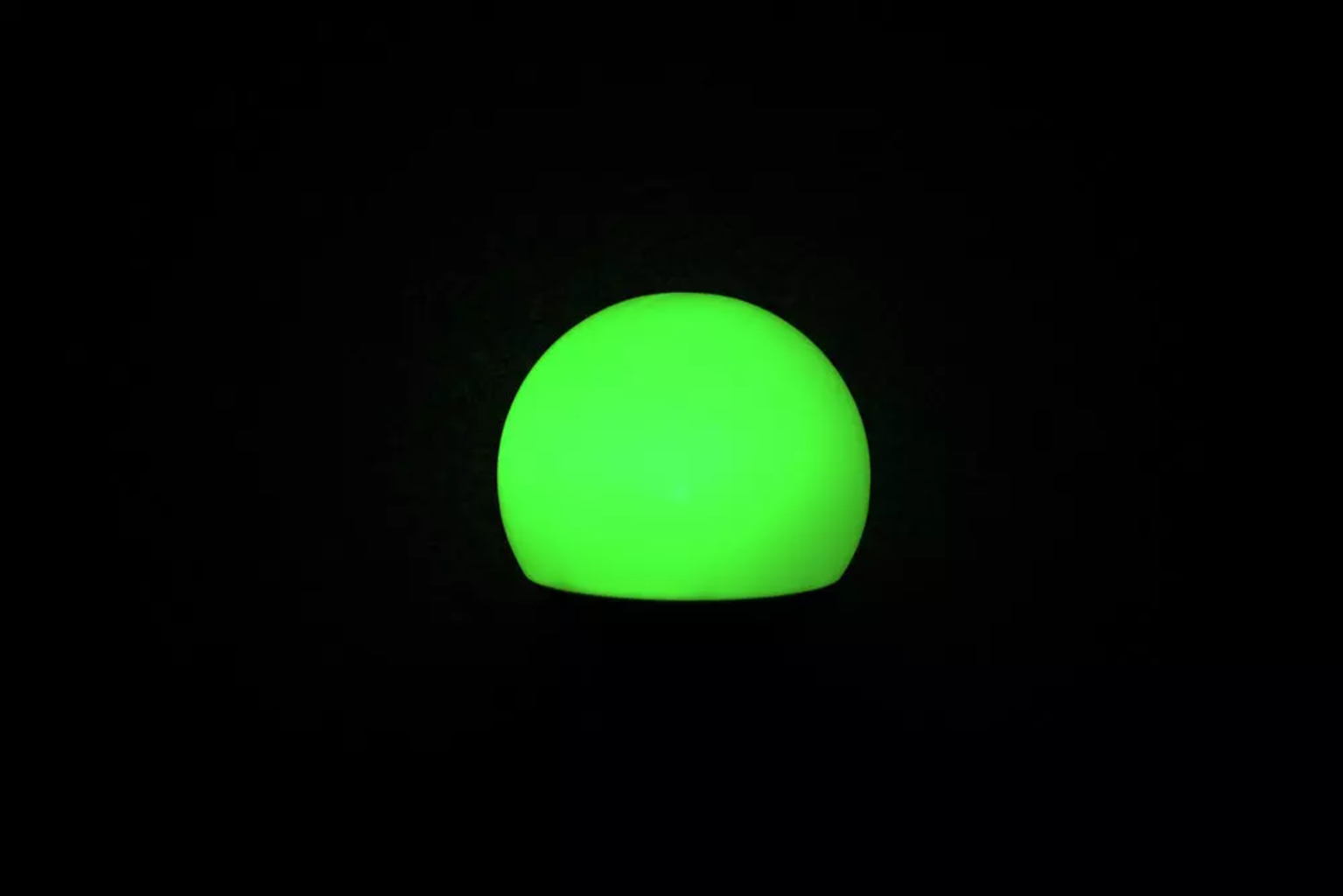 Lampa s bezdrátovým digitálním teploměrem