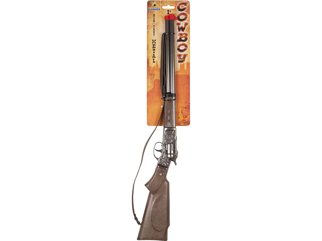 GONHER PUŠKA 62cm KOVOVÁ NA KAPSLÍKY 8