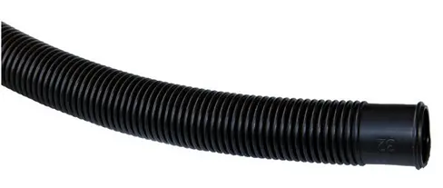 Bazénová hadice 1m / 38 mm černá solární