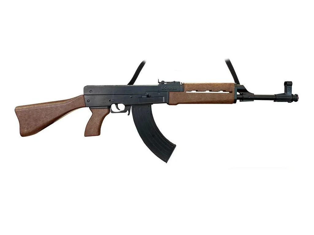 GONHER PUŠKA 81,5cm KOVOVÁ NA KAPSLÍKY 8