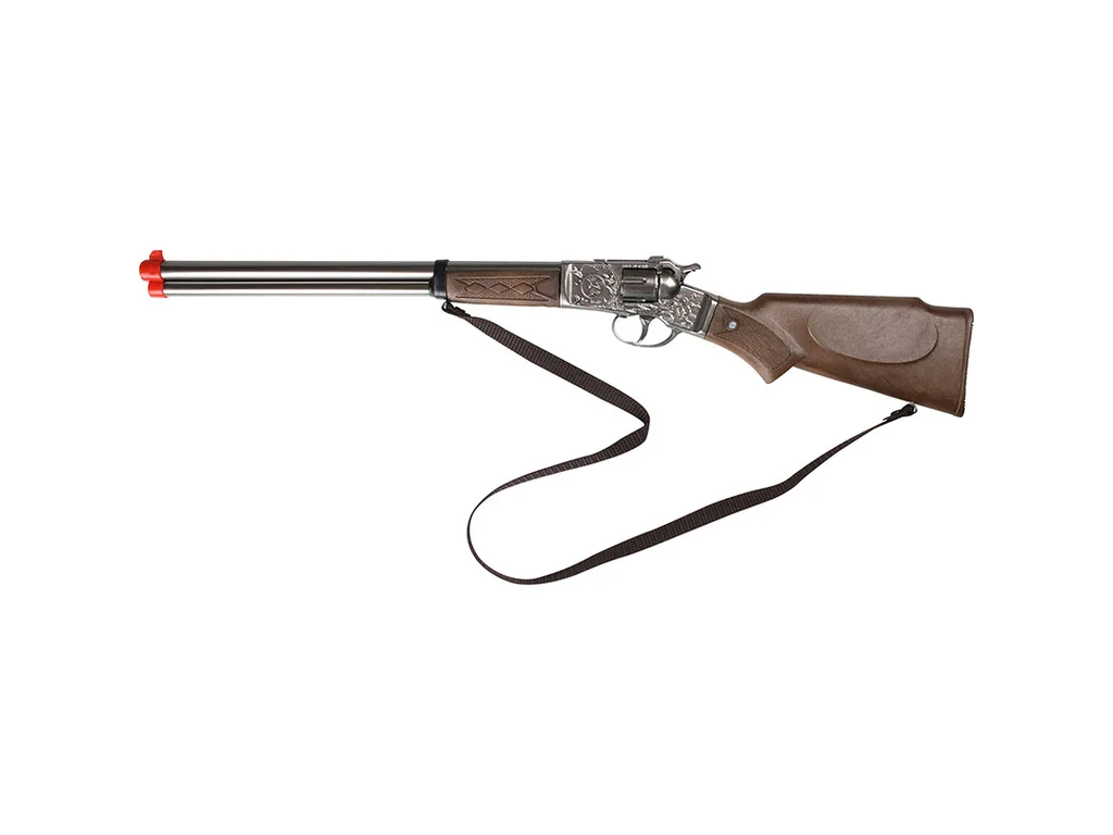 GONHER PUŠKA 62cm KOVOVÁ NA KAPSLÍKY 8