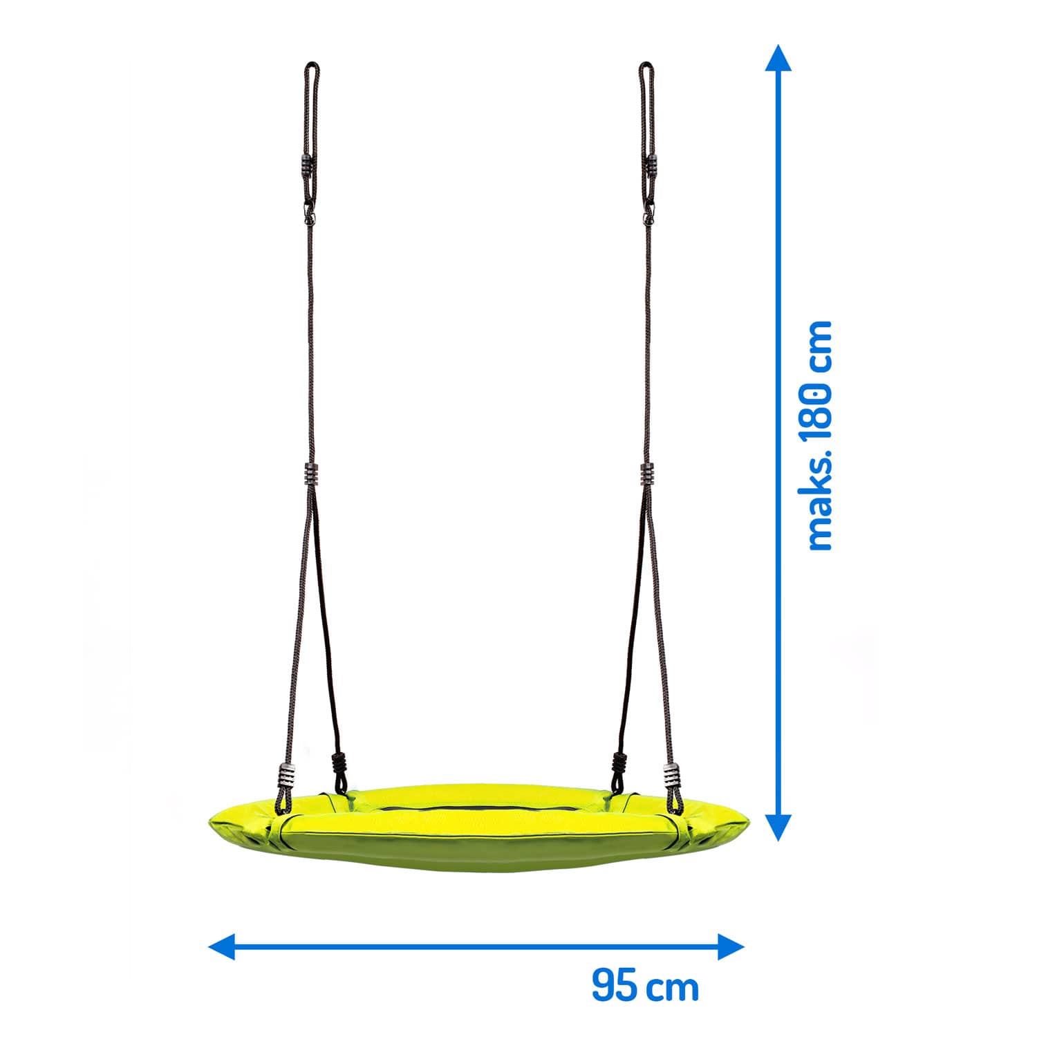 Neo-Sport Zahradní houpačka NS-103 95cm žlutá