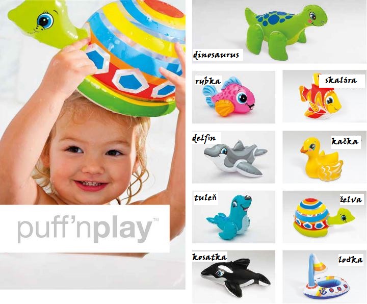 INTEX Zvířátka nafukovací 58590