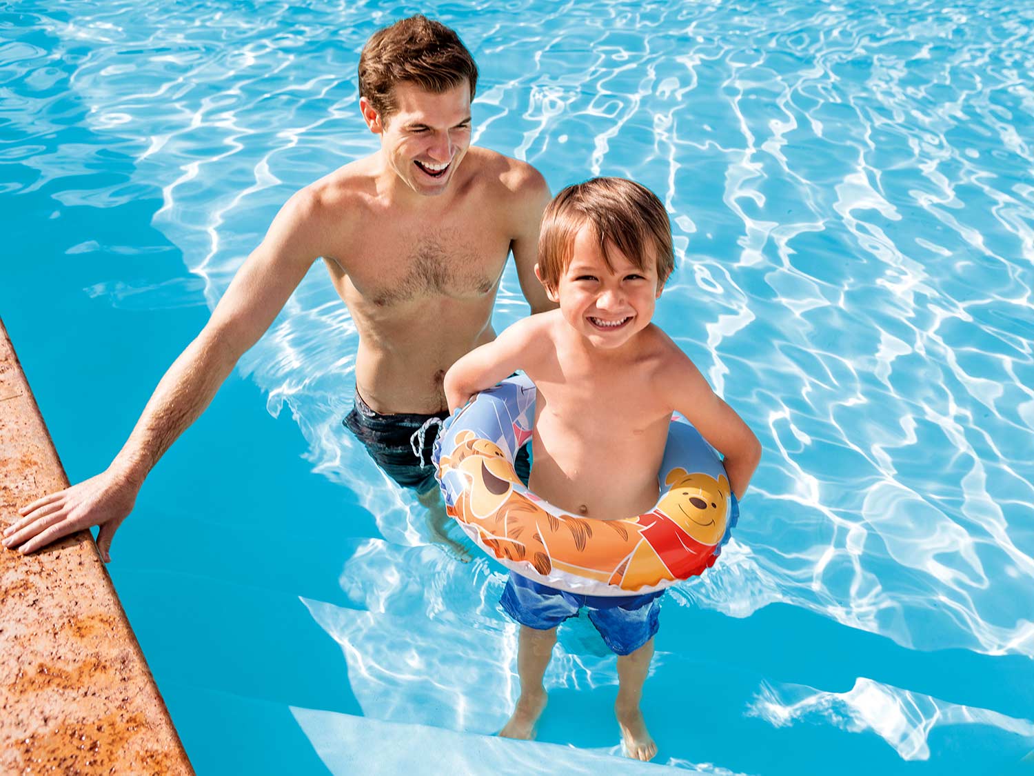 Intex 58228 Nafukovací kruh Medvídek Pú 51 cm