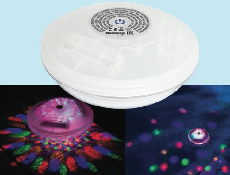 BESTWAY 58419 plovoucí LED lampa