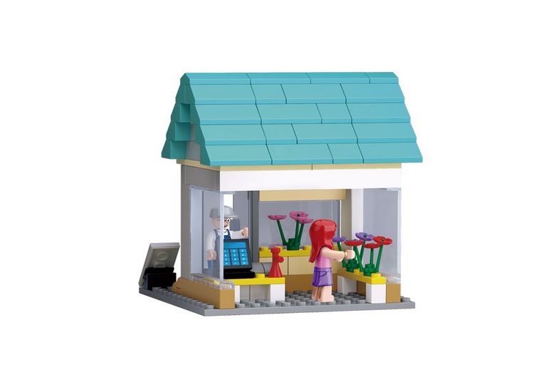 Stavebnice Sluban květinářství