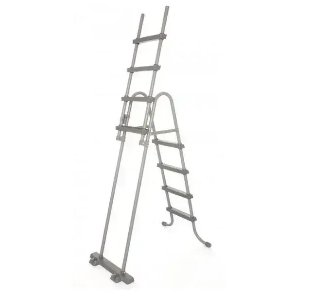 BESTWAY 58331 bezpečnostní schůdky k bazénu 1,22 m šedé