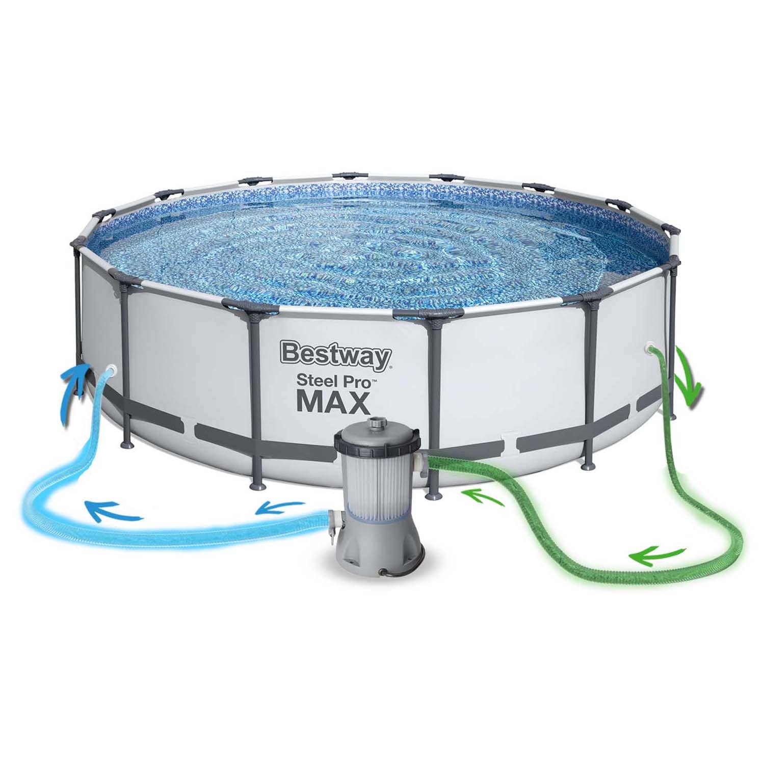 Bestway Steel Pro Max 3,66 x 1,22 m s pískovou filtrací