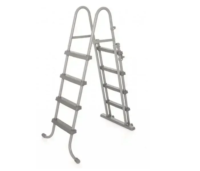BESTWAY 58331 bezpečnostní schůdky k bazénu 1,22 m šedé