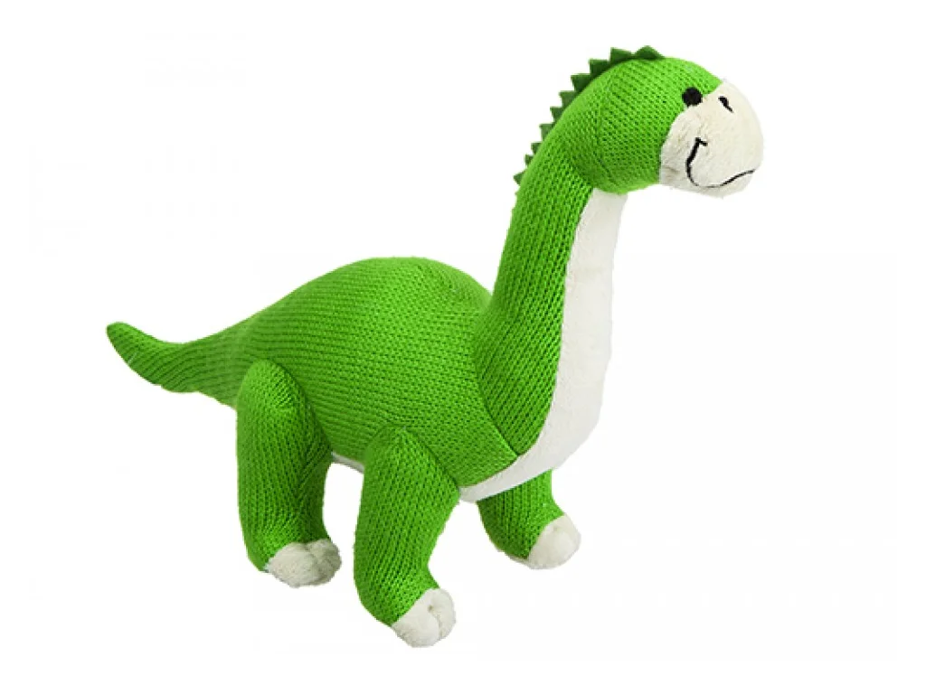 Pletený dinosaurus brontosaurus 29 cm