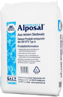 Bazénová sůl vysokoprocentní 25 kg Alposal