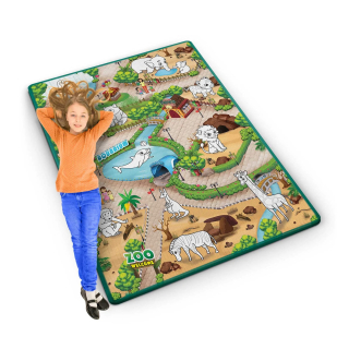 Ricokids Válcovaná pěnová podložka na vybarvování ZOO